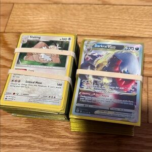 Pokemon Trading Cards - Yellow and Multicolor